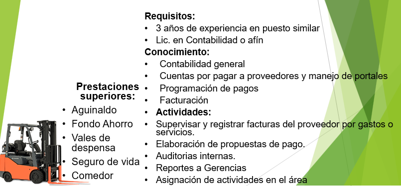 Cordinador de cuentas por pagar