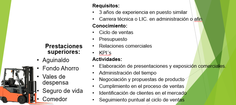 Representante de ventas